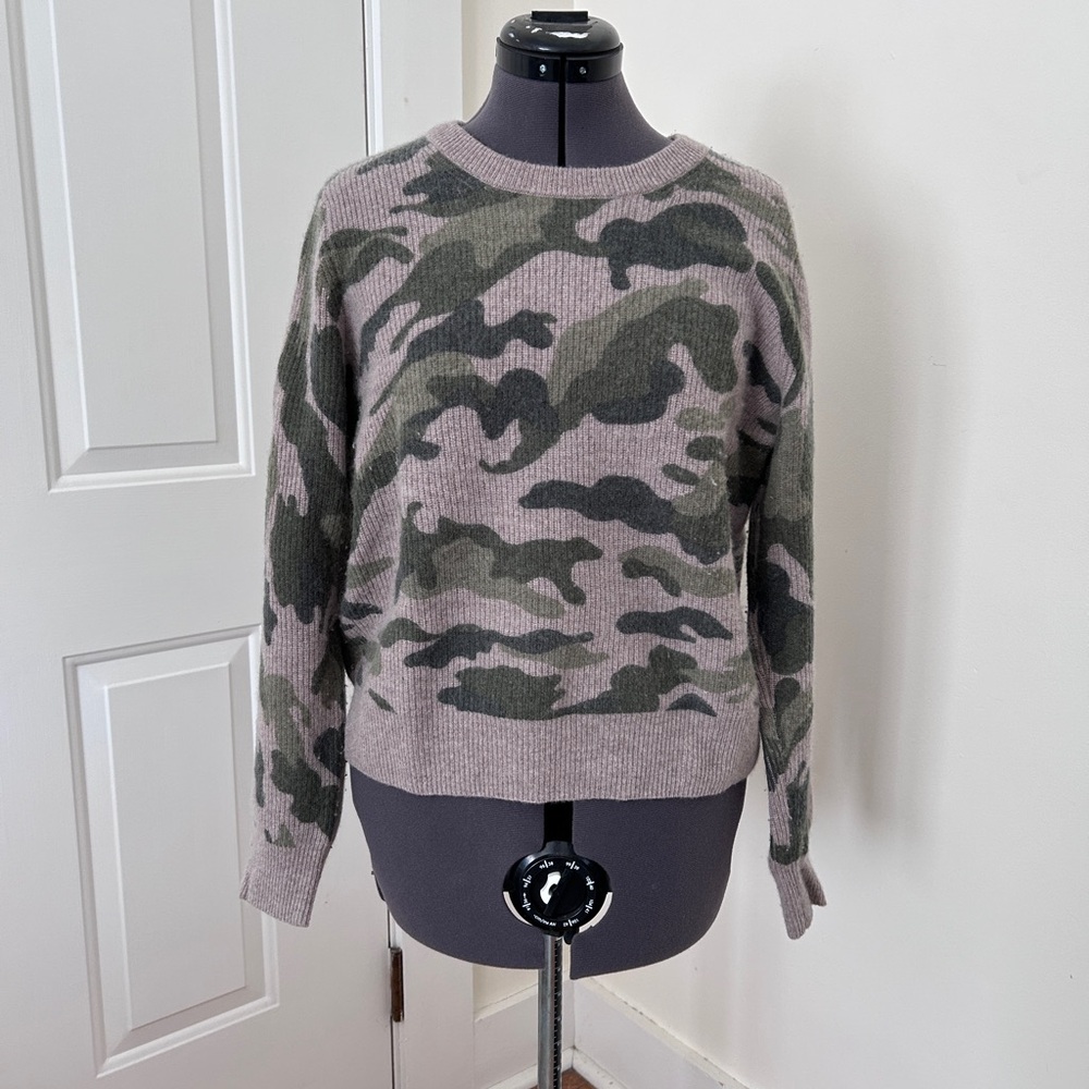 Magaschoni Cashmere Sweater in Camouflage
